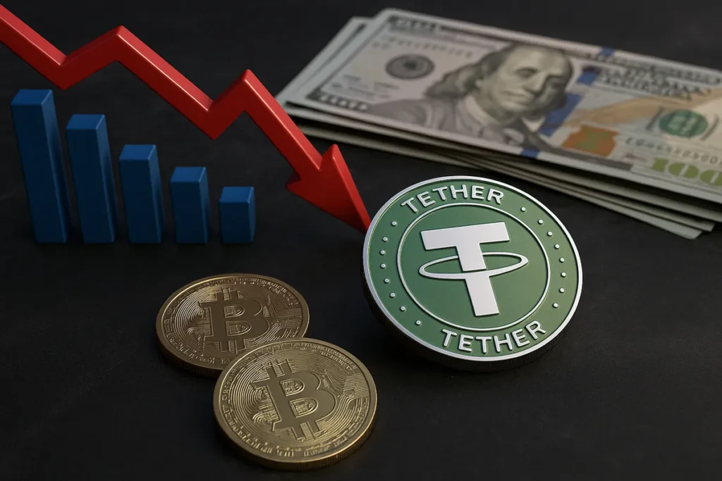 S&P Global Downgrades Tether’s Stability Assessment to Weak as High-Risk Asset Exposure Grows