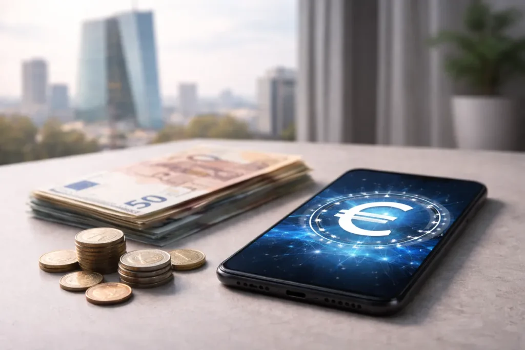 Bundesbank’s Balz Says Digital Euro Will Not Weaken Cash Acceptance